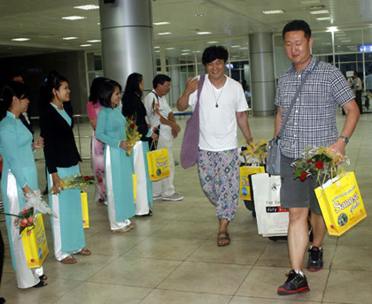 สนามบิน Cam Ranh ต้อนรับเที่ยวบินตรงจากสาธารณรัฐเกาหลี