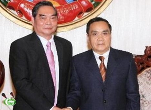 สื่อต่างๆของลาวรายงานเกี่ยวกับการเยือนลาวของนาย Lê Hồng Anh