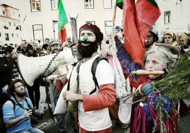 ชาวโปรตุเกสชุมนุมคัดค้านแผนงบประมาณในเชิงรัดเข็มขัด