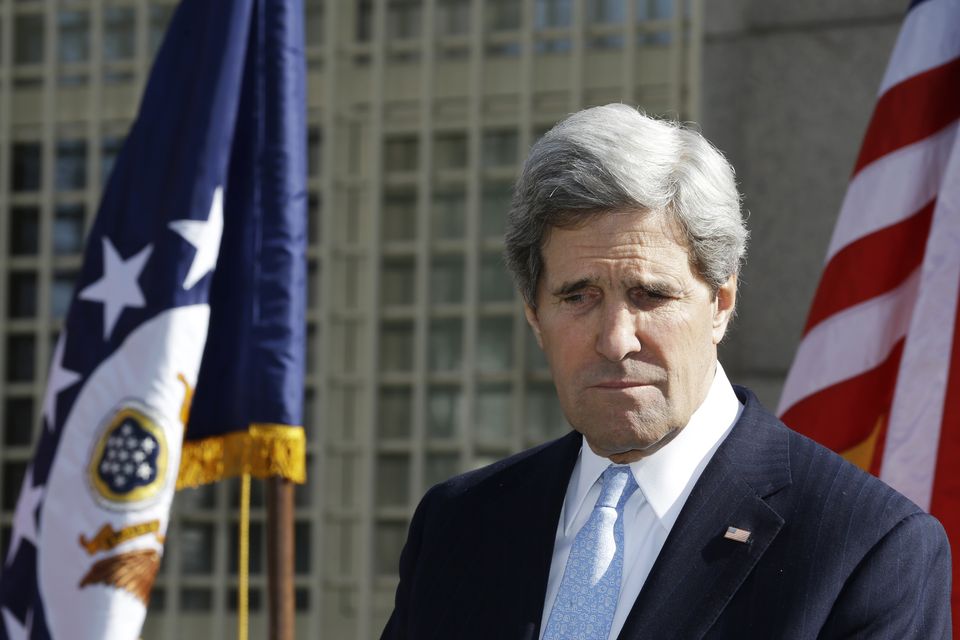 รัฐมนตรีว่าการกระทรวงการต่างประเทศสหรัฐเยือนประเทศซาอุดีอาระเบีย