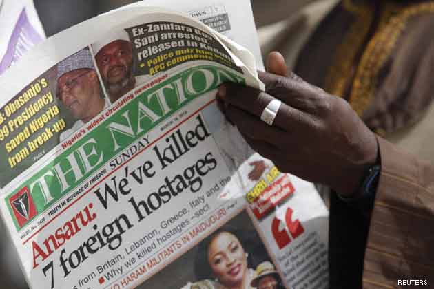 ตัวประกันชาวต่างชาติ 7 คนที่ถูกลักพาตัวในไนจีเรียถูกสังหาร