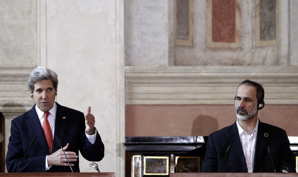 กองกำลังฝ่ายต่อต้านในซีเรียจัดตั้งรัฐบาลเฉพาะกาล