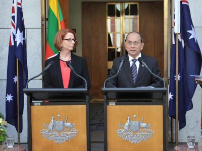 ประธานาธิบดีพม่าเยือนออสเตรเลีย