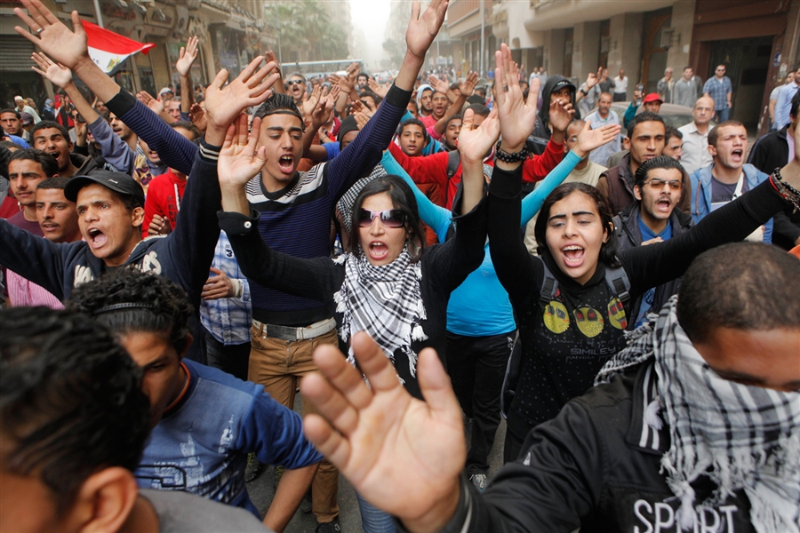 มีผู้ได้รับบาดเจ็บเกือบ 200 คนจากการปะทะในอียิปต์