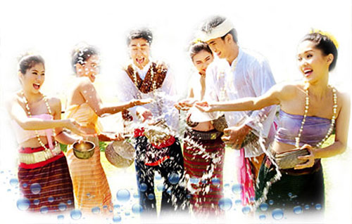 วันสงกรานต์ของไทย