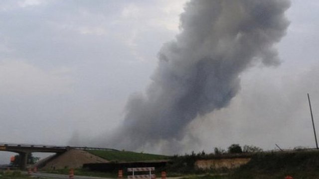 เกิดเหตุระเบิดครั้งใหญ่ ที่โรงงานปุ๋ย ณ ประเทศสหรัฐ