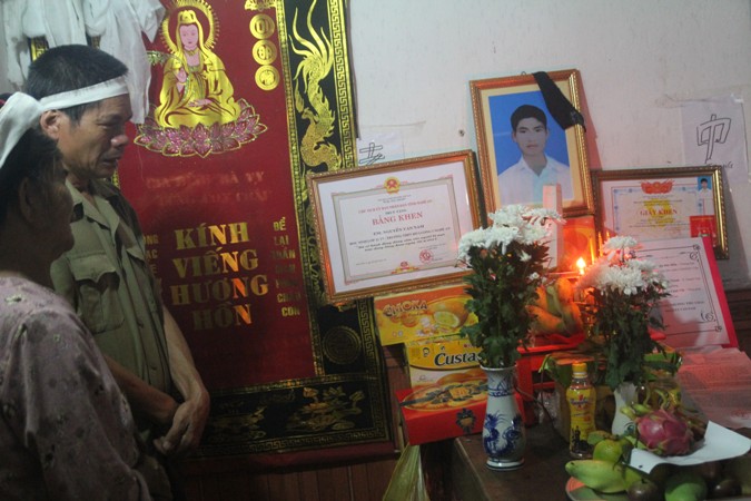 ประธานประเทศส่งจดหมายให้กำลังใจครอบครัวของนายNam ที่เสียชีวิตจากการช่วยเด็กจมนํ้า