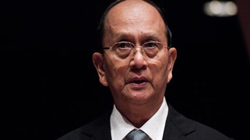 ประธานาธิบดีสหรัฐเจรจากับพลเอก เต็ง เส่ง ประธานาธิบดีพม่า