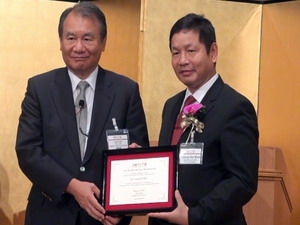 นักธุรกิจเวียดนามคนแรกที่ได้รับรางวัล Nikkei Asia ของญี่ปุ่น