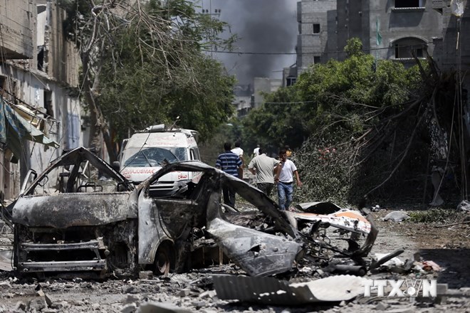 มีชาวปาเลสไตน์เสียชีวิตและได้รับบาดเจ็บจำนวนมากจากการยิงปืนใหญ่ของอิสราเอล