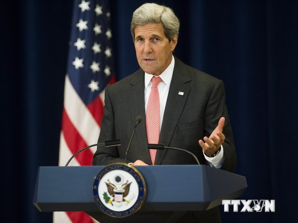 รัฐมนตรีต่างประเทศอาหรับและสหรัฐประชุมเกี่ยวกับปัญหาของกลุ่มไอเอส