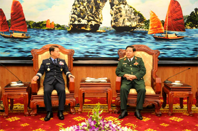 ผู้บัญชาการกองทัพอากาศสาธารณรัฐเกาหลีเยือนเวียดนาม