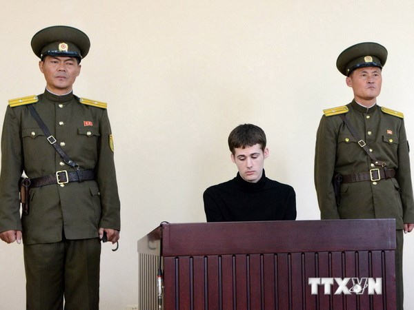 ศาลสาธารณรัฐประชาธิปไตยประชาชนเกาหลีพิพากษาลงโทษพลเมืองของสหรัฐ