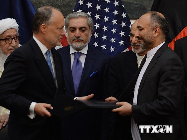 อัฟกานิสถานและสหรัฐลงนามสนธิสัญญางความมั่นคงทวิภาคี