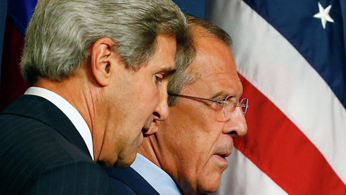 รัฐมนตรีต่างประเทศรัสเซียและสหรัฐเจรจาทางโทรศัพท์เกี่ยวกับสถานการณ์ในยูเครน