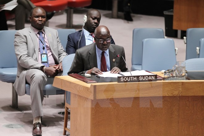 คณะมนตรีความมั่นคงแห่งสหประชาชาติอนุมัติมติควํ่าบาตรซูดานใต้