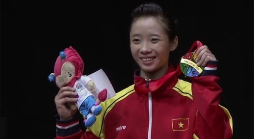 เวียดนามอยู่อันดับที่2ในตารางเหรียญรางวัลซีเกมส์ครั้งที่ 28