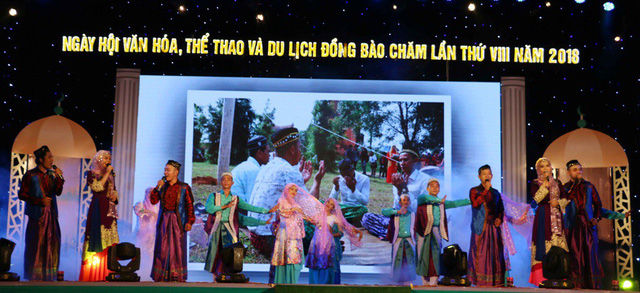 มีส่วนร่วมประชาสัมพันธ์เอกลักษณ์วัฒนธรรมของชนเผ่าจาม