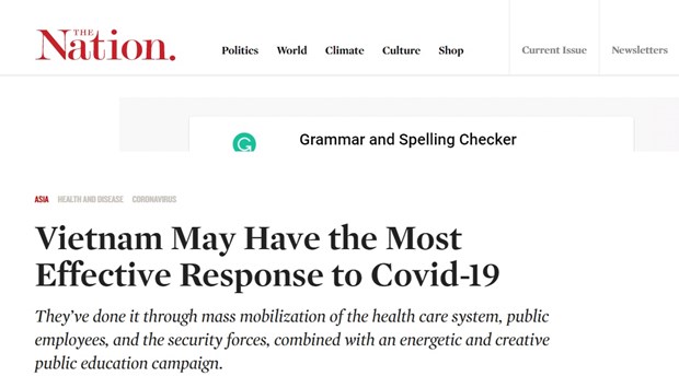 เวียดนามเป็นประเทศที่รับมือการแพร่ระบาดของโรคโควิด-19มีประสิทธิภาพที่สุด