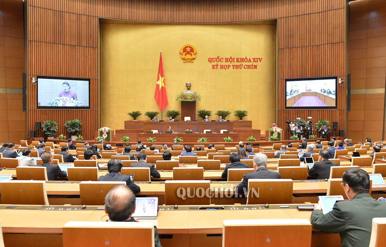 การประชุมสภาแห่งชาติครั้งที่ 9 สมัยที่ 14 เริ่มประชุมที่อาคารรัฐสภา