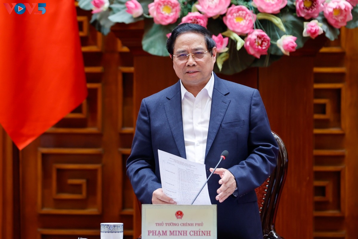 นายกรัฐมนตรีประชุมเกี่ยวกับแผนการวางผังกรุงฮานอยด้วยวิสัยทัศน์ระยะ 100 ปี