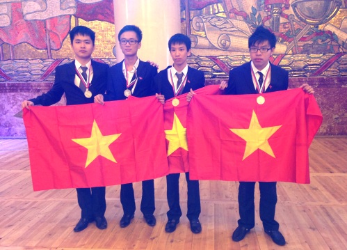 Vietnam logra una medalla de oro y tres de plata en Olimpiada de Química