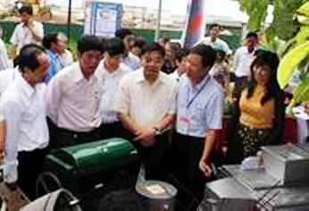 Exposición de conexión demanda–oferta de tecnología en el Delta del río Rojo