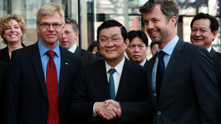 Finaliza con buenas perspectivas el presidente vietnamita su visita en Dinamarca