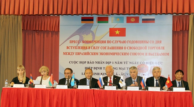 Unión Económica Euroasiática aprecia la eficiencia de la cooperación con Vietnam