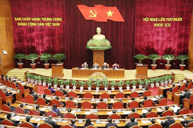 Inician el décimo pleno del Comité Central del Partido Comunista de Vietnam