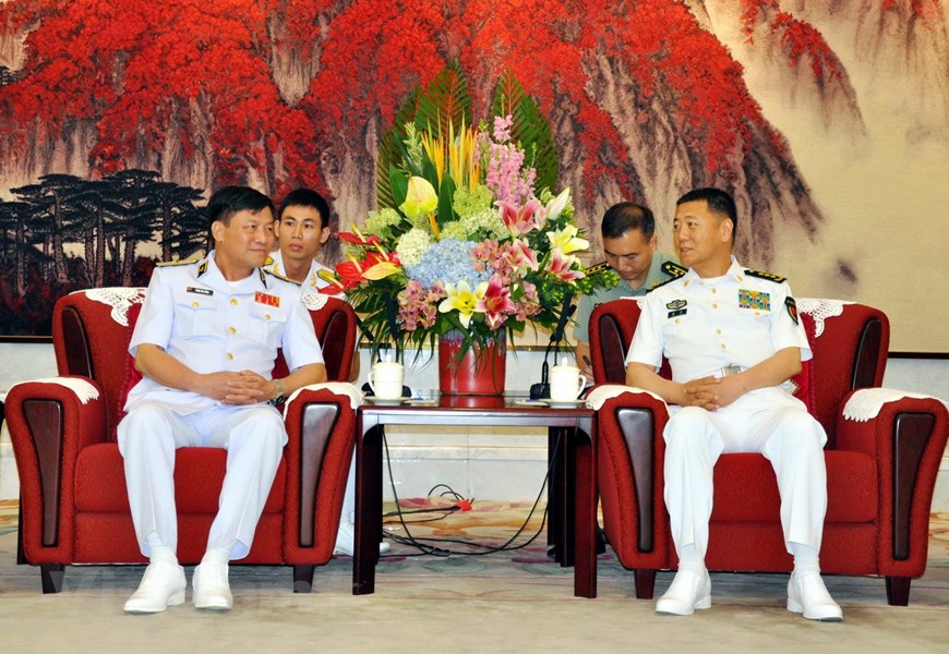 Vietnam y China fomentan cooperación en fuerzas navales