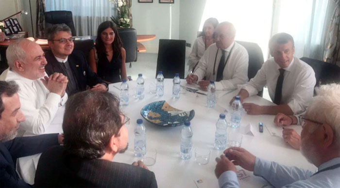 Ministro de Relaciones Exteriores de Irán termina visita a Francia