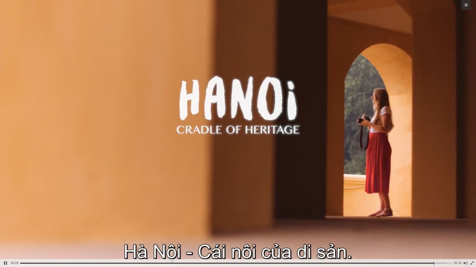 Anuncios sobre Hanói atraen a espectadores extranjeros