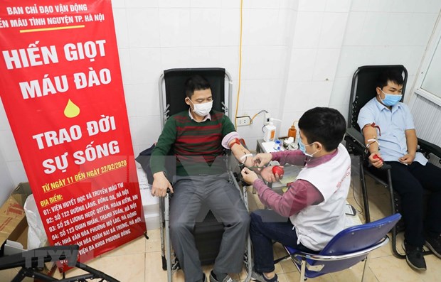 Vietnam supera metas de donación de sangre en Festival Primavera Roja 2020