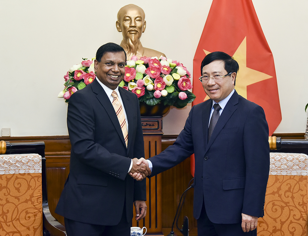 Vietnam y Sri Lanka fortalecen cooperación