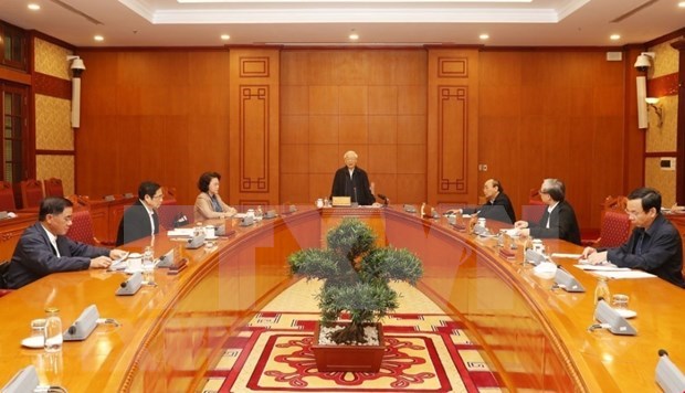 Máximo líder de Vietnam orienta preparativos para el XIII Congreso Nacional del Partido Comunista