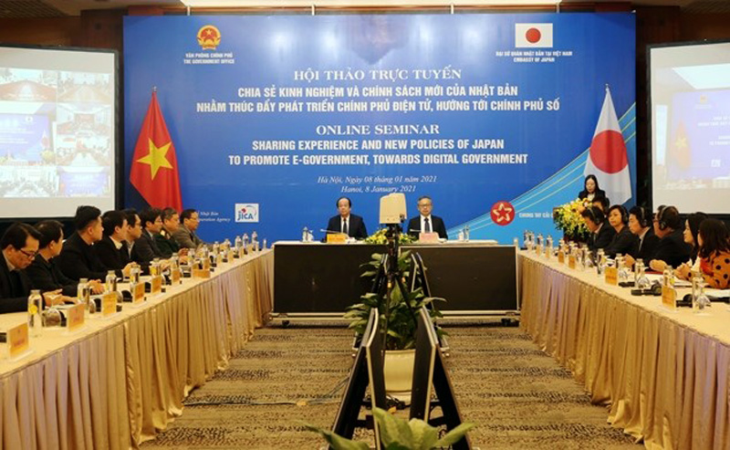 Vietnam consulta experiencias de Japón para desarrollar el gobierno digital
