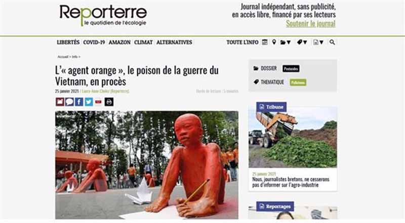 Medios europeos cubren la “demanda histórica” de las víctimas del Agente Naranja en Vietnam