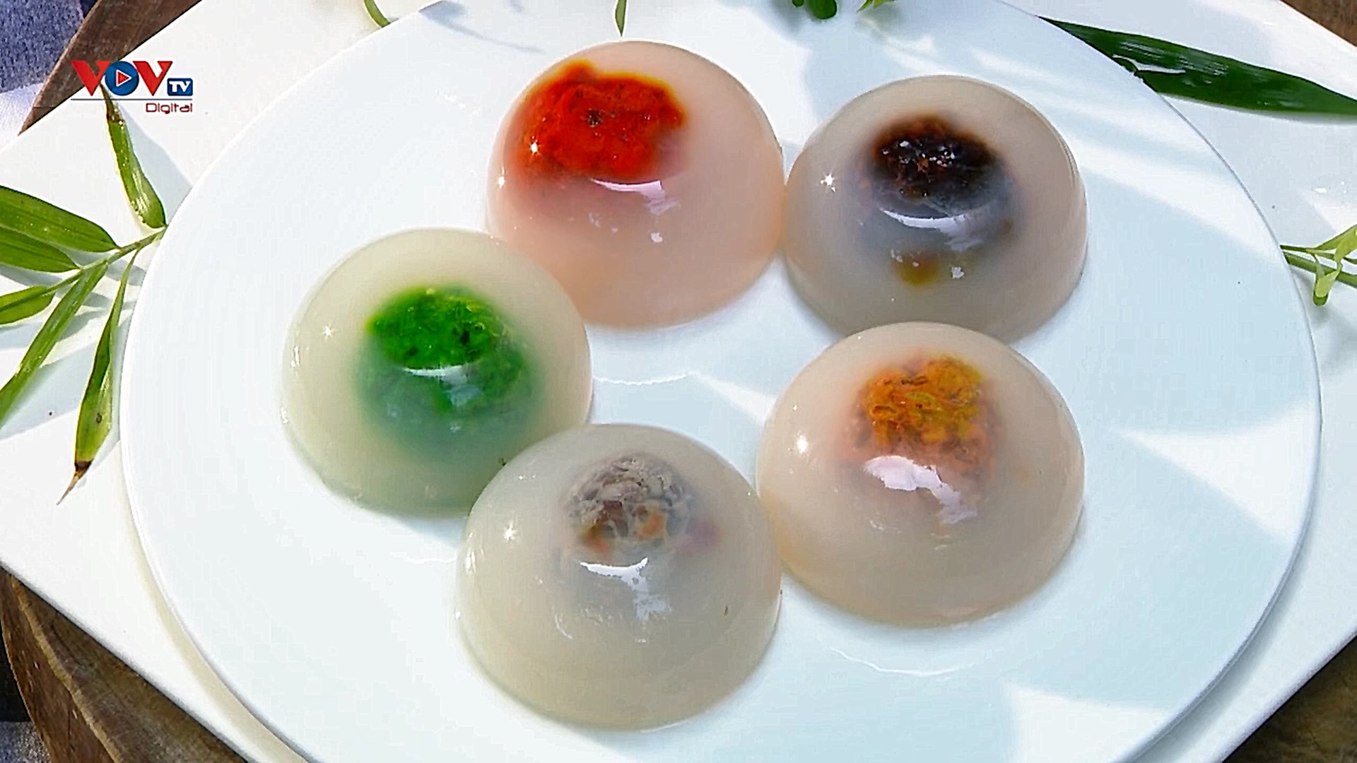Bolitas de carne en gelatina