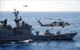 Japón y Estados Unidos realizan ejercicios aéreos conjuntos