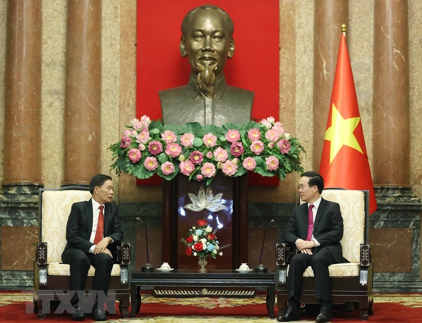 Vietnam y Laos afianzan la cooperación entre organismos del Frente