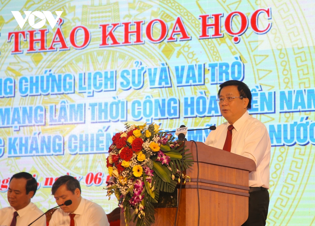 Esclarecer el papel del Gobierno Revolucionario Provisional de la República de Vietnam del Sur