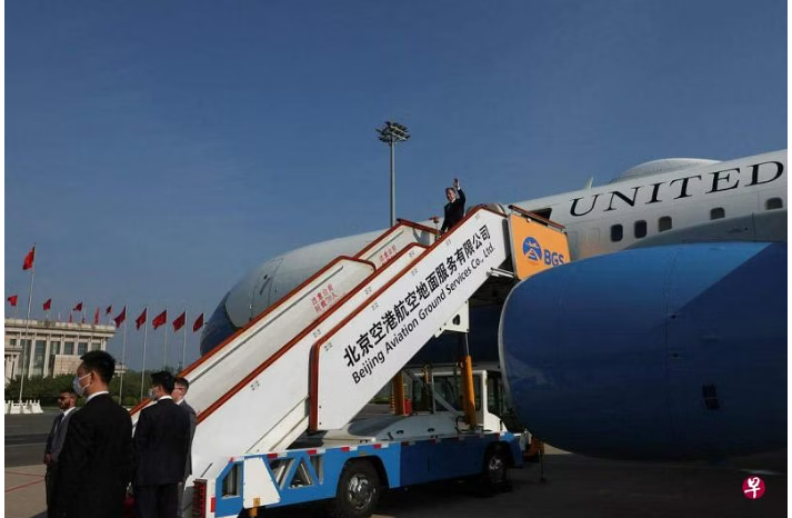 Secretario de Estado de Estados Unidos visita China