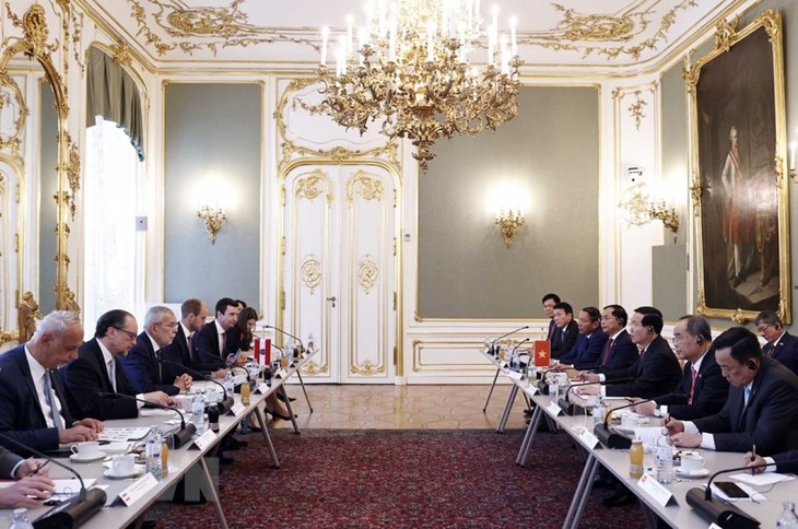 Vietnam y Austria promueven aún más las relaciones de cooperación multifacética