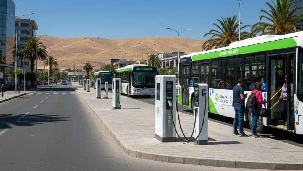 Copiapó, primera ciudad de Sudamérica con sistema de transporte público totalmente eléctrico