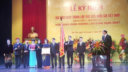 Conmemoran el centenario de la fundación de la Biblioteca Nacional de Vietnam
