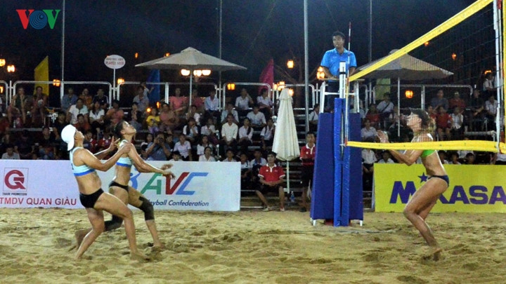 Inauguran Torneo Asiático de Voleibol de Playa para Mujeres 2019