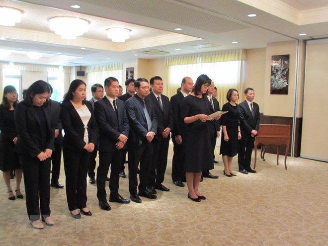Homenaje póstumo al expresidente vietnamita Le Duc Anh en Japón