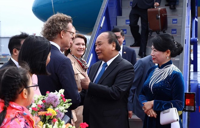 Primer ministro de Vietnam comienza su visita a Suecia
