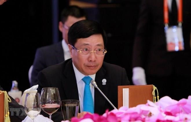 Vietnam asiste a XII Reunión Ministerial de la Iniciativa del Bajo Mekong en Tailandia